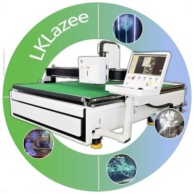 大きなガラスサイズ Lklazee 2513 ガラスブロック グリーンレーザー内刻機 2