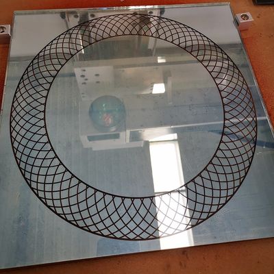価格でLEDミラー彫刻機のためのレーザーガラスマークスキャン