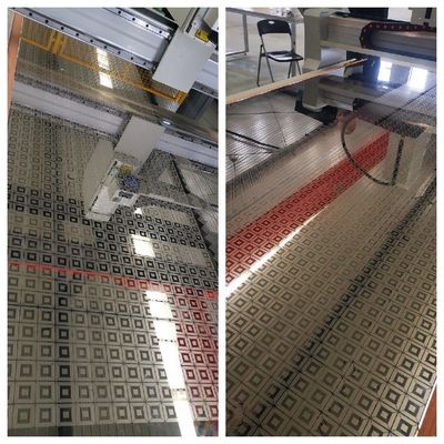 ステンレス鋼のエレベーターの装飾板の彫刻のための金属レーザーマークマシン