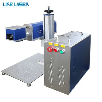 工業用レーザー印刷用の標準的なデスクトップ用非金属繊維/UV/CO2レーザーマークマシン