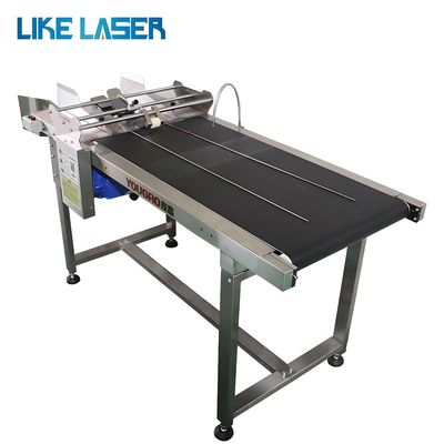 プラスチックと木材のためのオンライン飛行CO2レーザーマークマシン 190cm * 150cm * 70cm 300kg