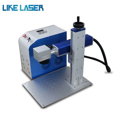30Wのファイバーレーザーマークマシン 0-1.2mmのマーク深さ 175mm*175mmのマークエリア