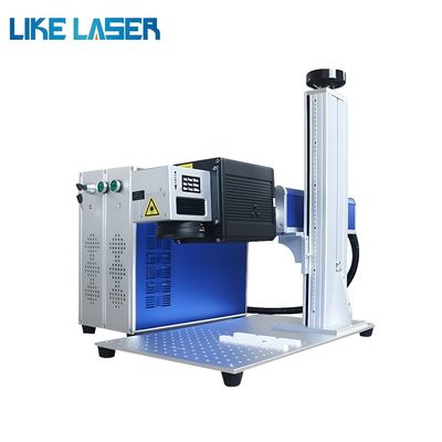 3D 20W 30W 50W ミニファイバーレーザー彫刻機 金 宝石 青銅 金属 190cm * 150cm * 70cm