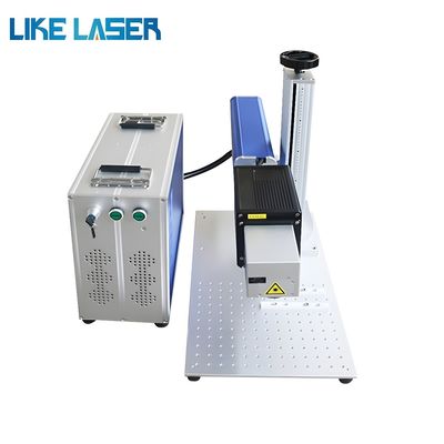 3D 20W 30W 50W ミニファイバーレーザー彫刻機 金 宝石 青銅 金属 190cm * 150cm * 70cm