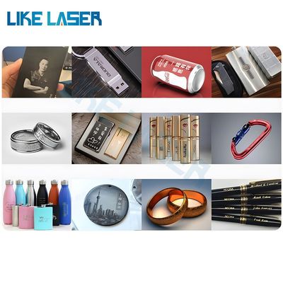 バイレーザー 統合型 ファイバーレーザー 彫刻 プリンター LIKE-FLM-001