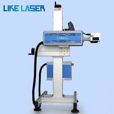 標準的なデスクトップマークエリアのための飛行レーザーマークマシン 175mm * 175mm