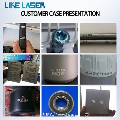 デスクトップ 30W スピード ファイバーレーザーマークマシン 0-7000mm/Sのマーク速度